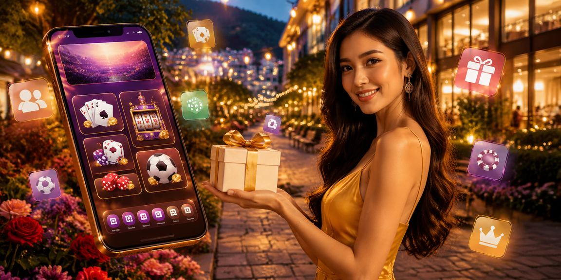 Malaysian user logging in to an online entertainment platform